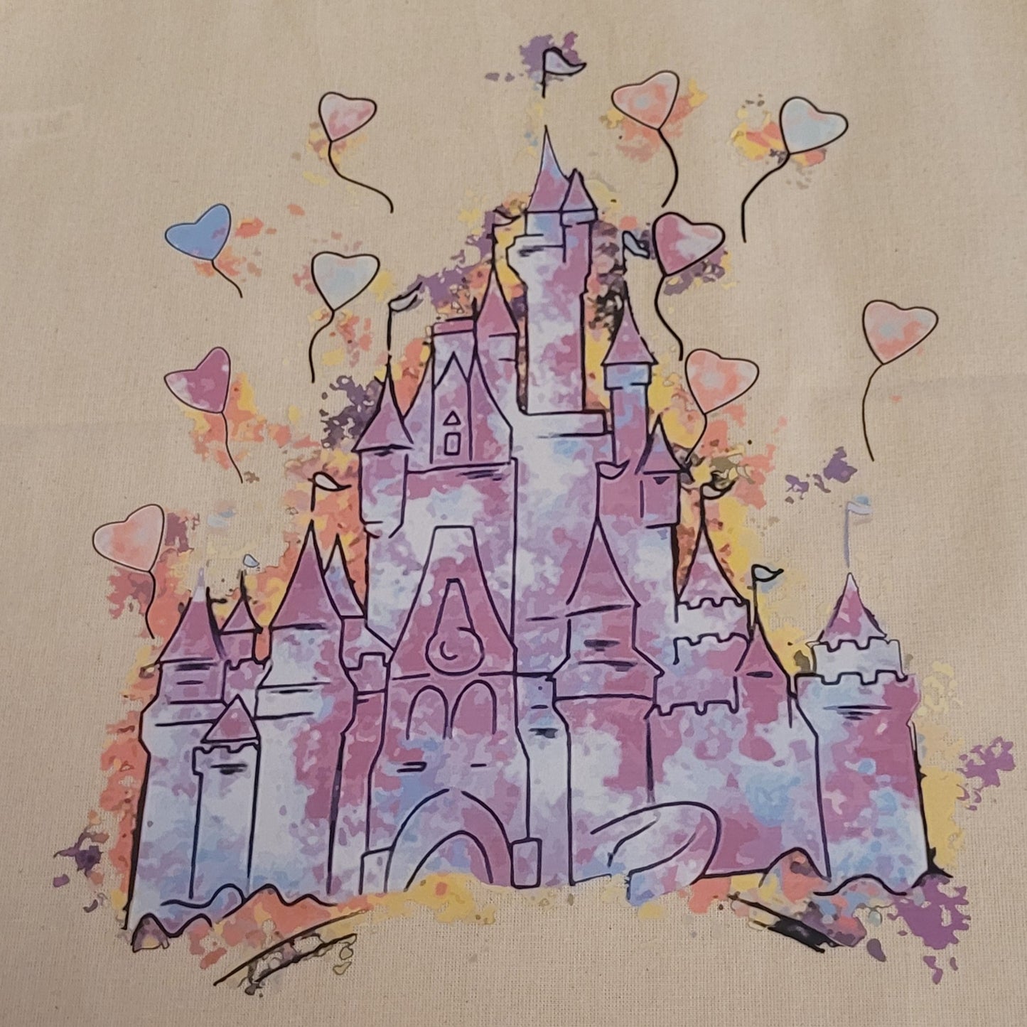 Castle Inspired Tote Bag