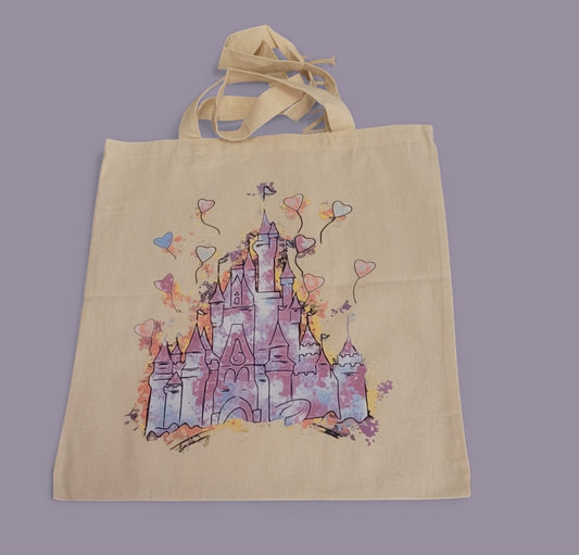 Castle Inspired Tote Bag