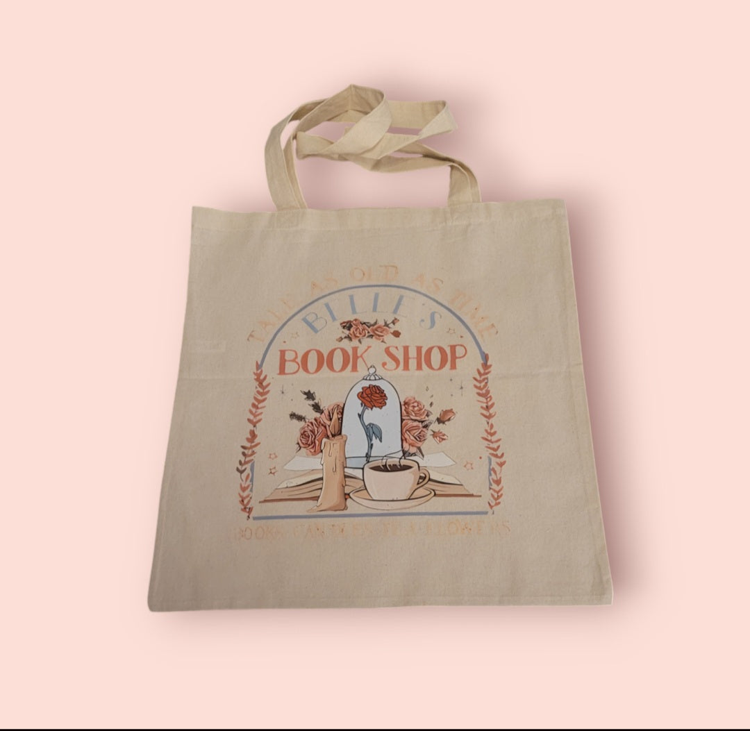 Belle's Book Shop Tote Bag